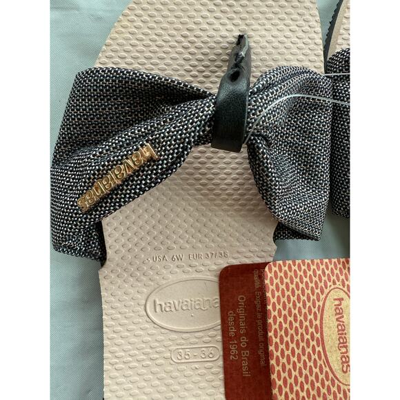 Havaianas You St. Tropez Shine Sandals Multicolor Size 6 New Summer women's - Picture 5 of 5